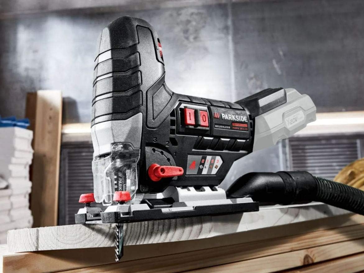 Parkside Performance 20V Li Cordless Pendulum Jigsaw with LED